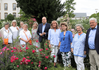 Besuch der Welt Rosen Präsidentin